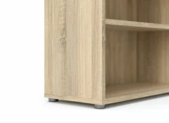 Boekenrek Prima 89x40x222cm - decor - eik