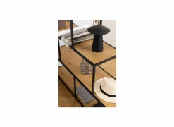 Boekenrek 135x35x150cm - decor - eik