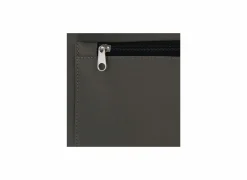 Boodschappentrolley 52x40x100cm - stof - gewaxt grijs