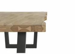 Boomstamtafel Scarface 240x110cm - sheesham massief - naturel