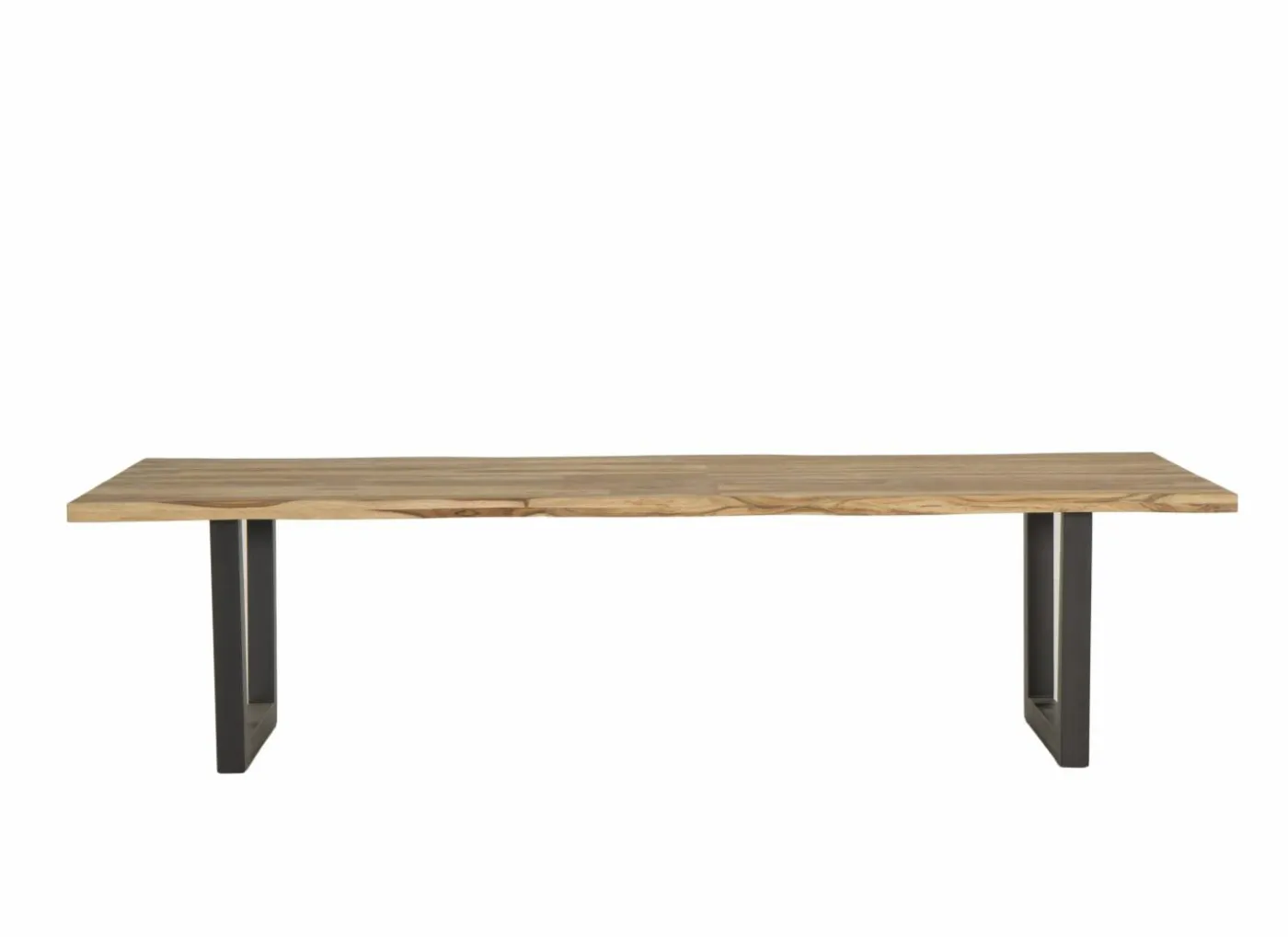 Boomstamtafel Scarface 300x110cm - sheesham massief - naturel