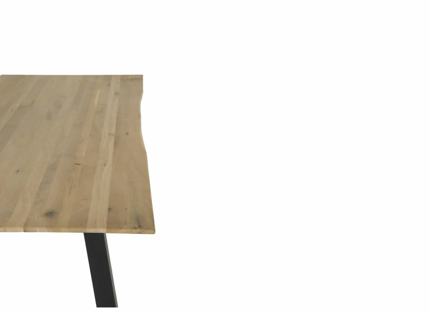 Boomstamtafel Sherwood 200x100cm - eik massief - naturel