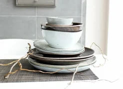 Bord Artisan Ø20cm - keramiek - groen