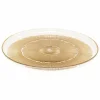 Bord Celeste Ø33cm - glas - goud