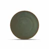 Bord Cirro  Ø21cm - porselein - groen