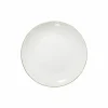 Bord Petit Salon Ø27cm - porselein - beige & wit