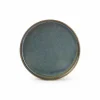Bord Pila Ø27,5cm - porselein - groen & blauw