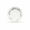 Bord Retro Ø16,5cm - porselein - wit