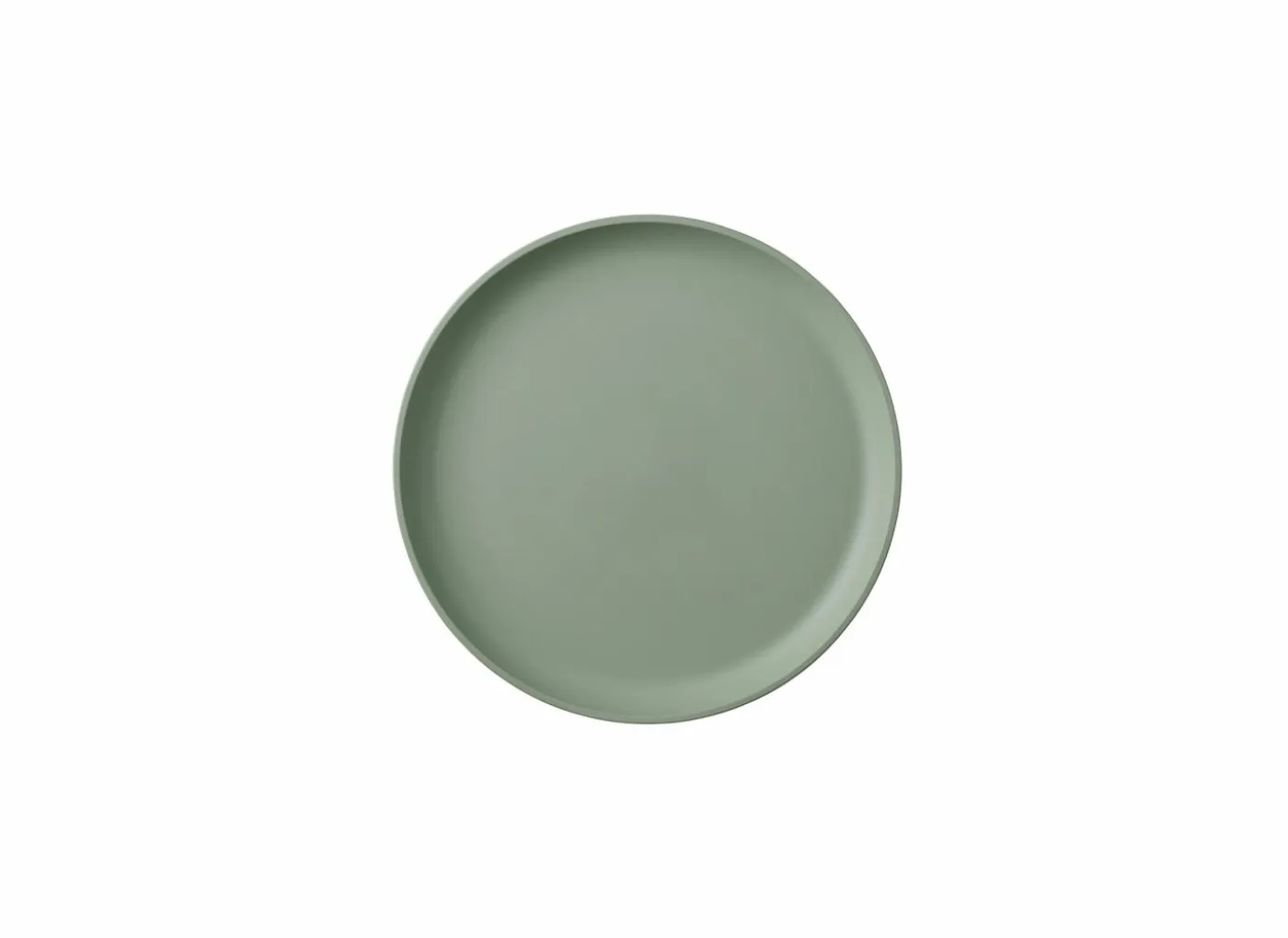 Bord Silueta Ø23cm - kunststof - groen