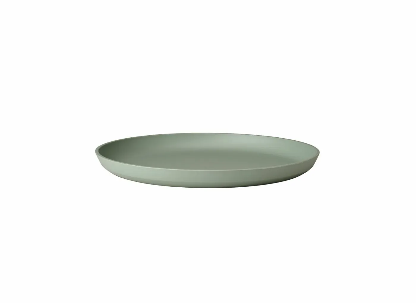 Bord Silueta Ø23cm - kunststof - groen