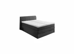 Boxspring BX1440 Â 180x200cm - stof - antraciet met opbergruimte