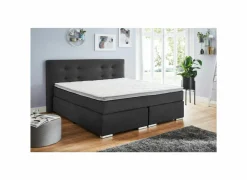 Boxspring BX1670 180x200cm - stof - antraciet