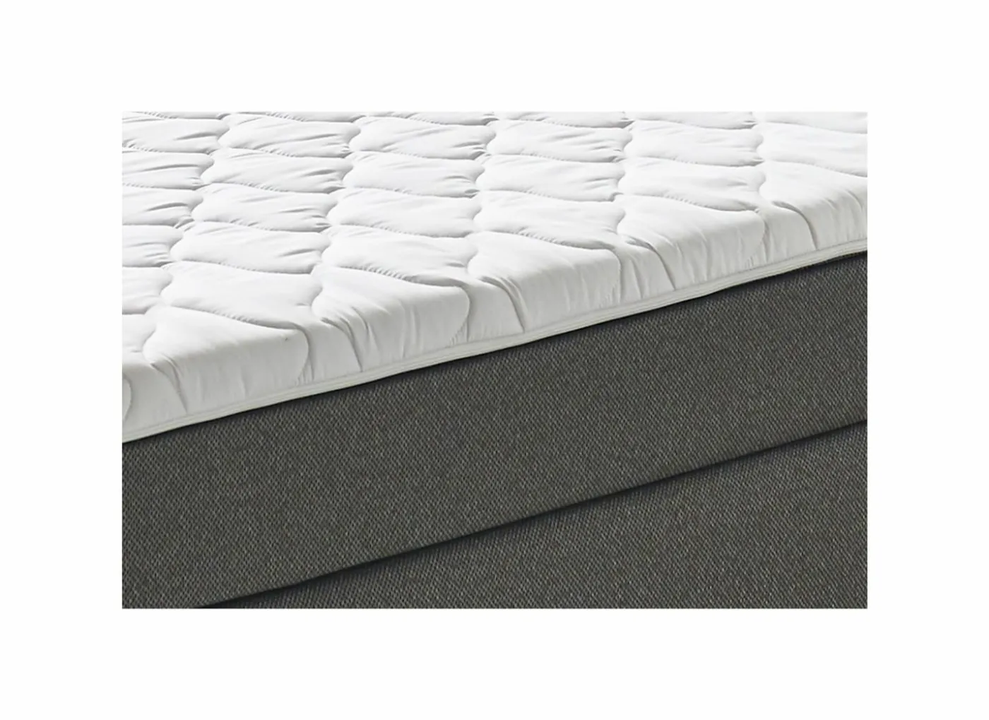 Boxspring BX1480 140x200cm - stof - grijs