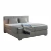 Boxspring Emilia 160x200cm - stof - greige