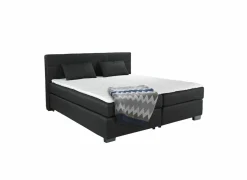 Boxspring Emilia 180x200cm - stof - antraciet