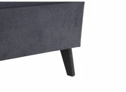 Boxspring Skagen Knapper 180x200cm - stof - antraciet