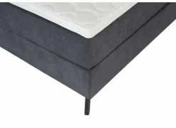 Boxspring Skagen Knapper 180x200cm - stof - antraciet