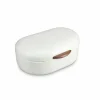 Broodtrommel Crust 40x29cm - metaal - beige