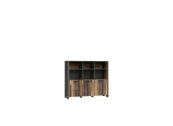 Buffetkast Clif 136cm - decor - old wood & beton