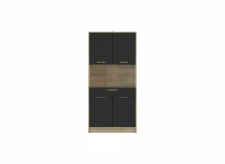 Buffetkast Dolce 84cm - melamine - kronberg eik & sidewalk