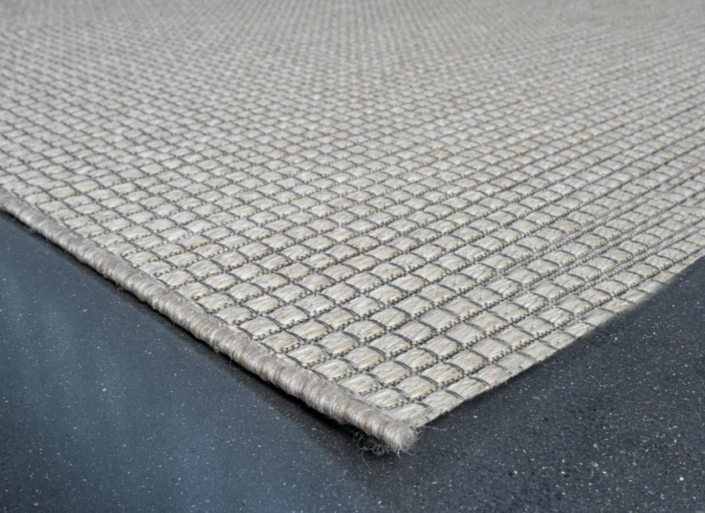 Buitentapijt Brandon 240x330cm - polypropyleen - grijs
