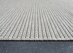Buitentapijt Brandon 200x290cm - polypropyleen - grijs