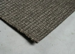 Buitentapijt Brandon 200x290cm - polypropyleen - donkerbruin