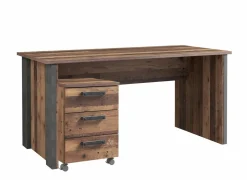Bureau Clif-B 153x70x74cm - decor - old wood