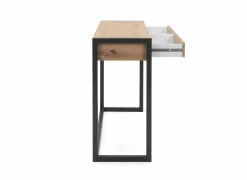 Bureau Denver 100x35x75cm - decor - artisanale eik & antraciet