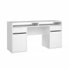 Bureau Function plus 149x48x78cm - decor - hoogglans wit