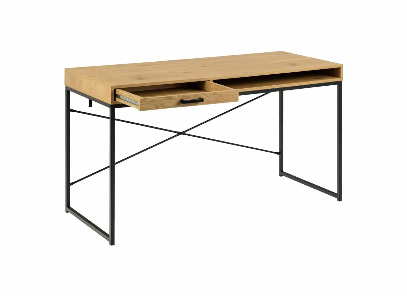 Bureau 140x58cm - decor - eik