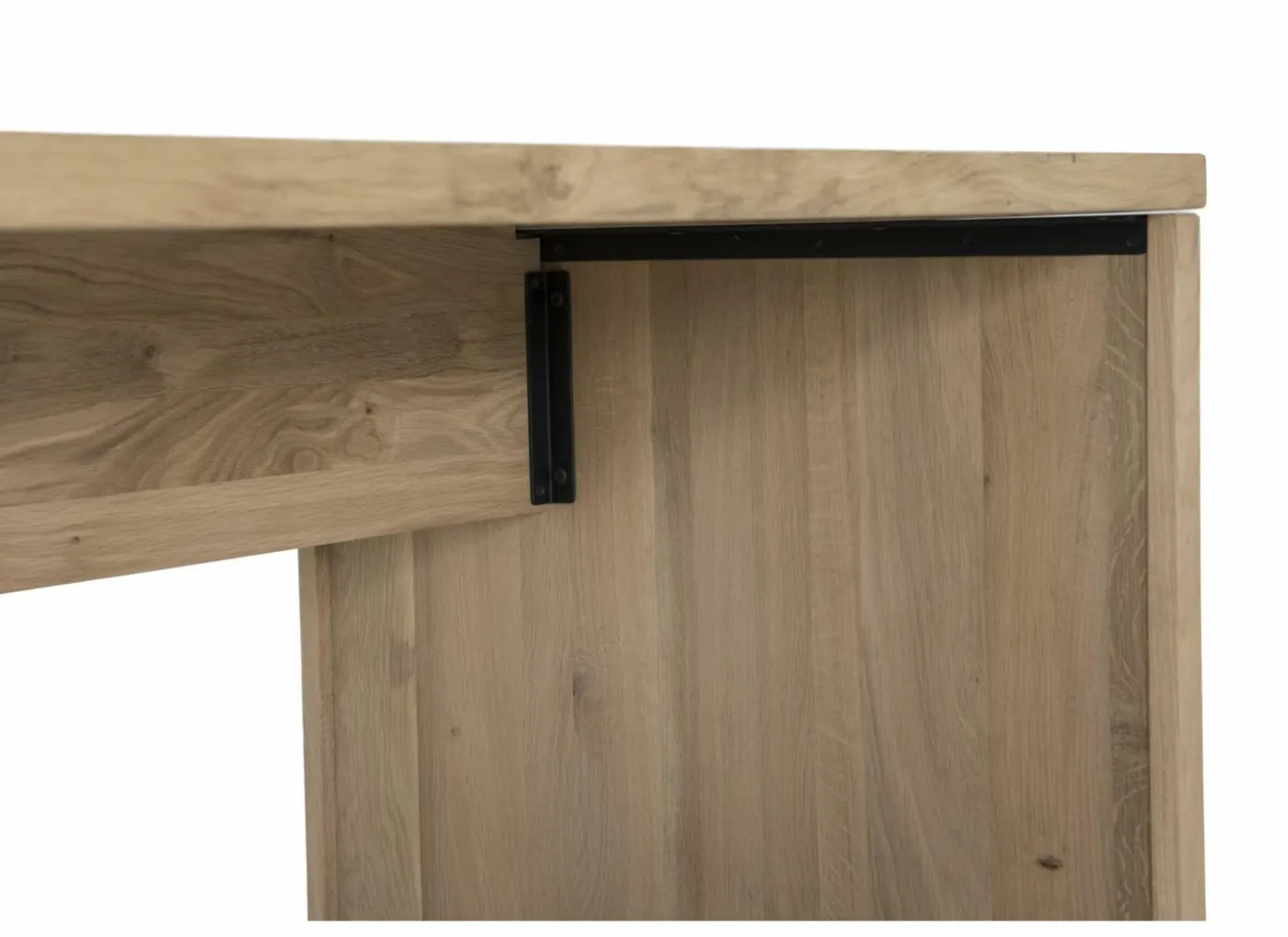 Bureau Yoda 180x80x76cm - eik massief - naturel