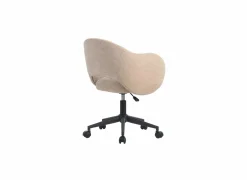 Bureaustoel Mondo 56x56x85cm - stof - beige