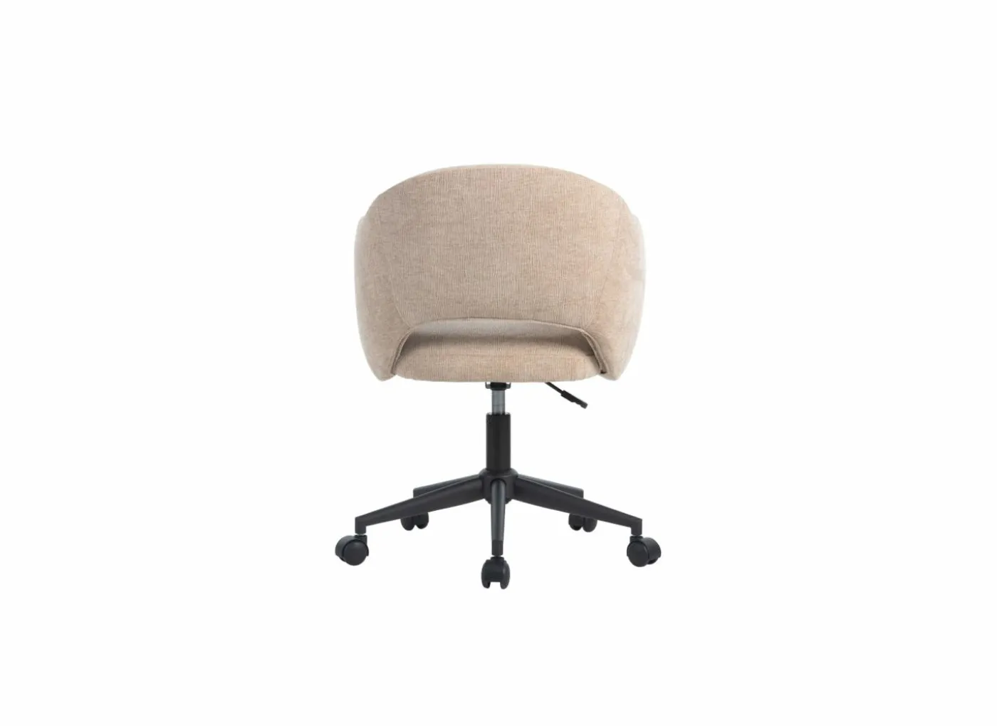 Bureaustoel Mondo 56x56x85cm - stof - beige