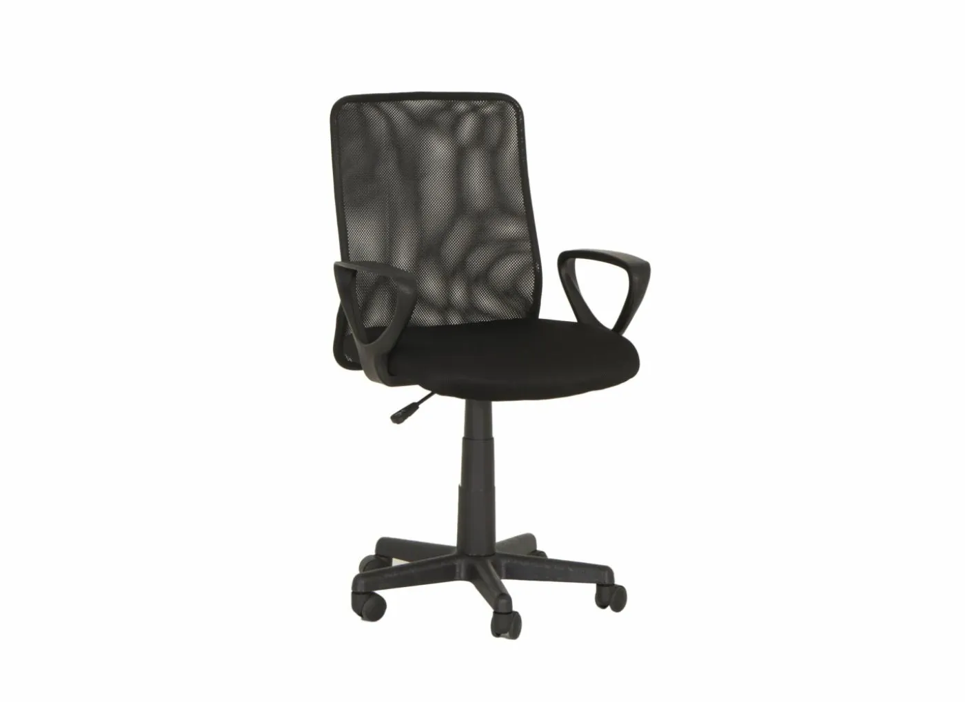 Bureaustoel Mosquito 56x47x99cm - stof - zwart
