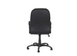 Bureaustoel Njet 68x74x115cm - lederlook - zwart