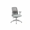 Bureaustoel Office 64x57,5x91cm - stof - grijs
