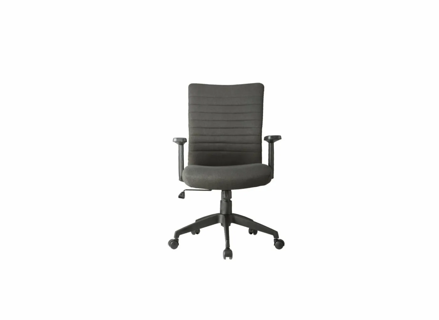 Bureaustoel Sean 60x56,5x94cm - stof - donkergrijs