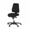 Bureaustoel Sigmund 47x49x107cm - stof - zwart
