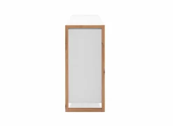 Commode Denver 120x40x88cm - decor - wit & artisanale eik