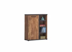 Commode Ellen 94x40x115cm - decor - acacia & zwart