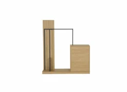 Commode Magic 145x40x165cm - melamine - naturel