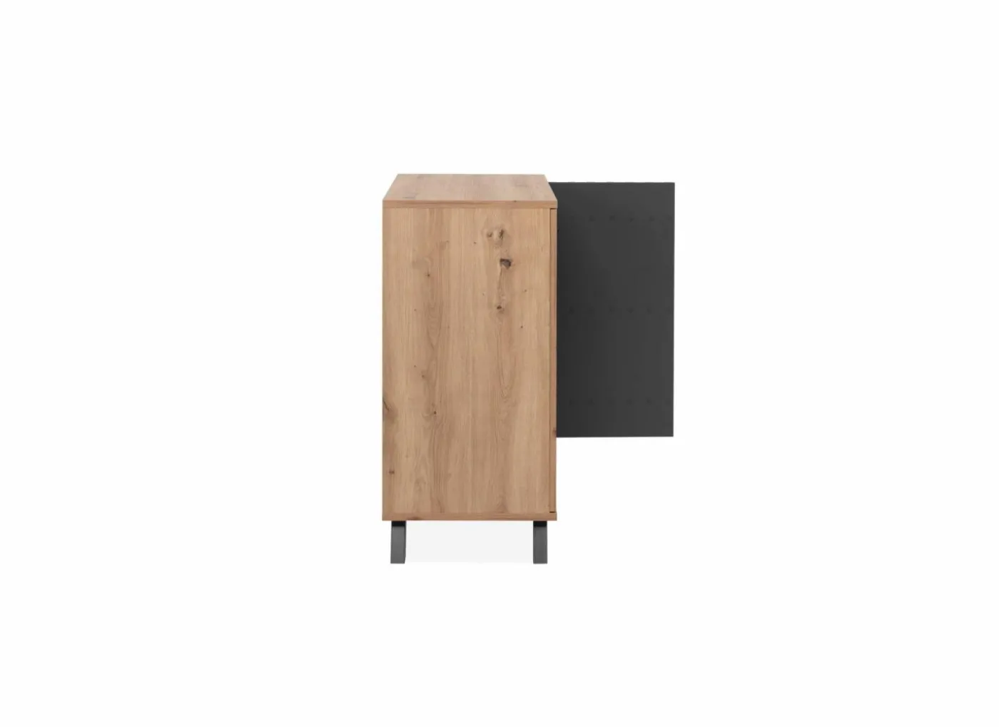 Commode Medan 80x40x85cm - melamine - artisanale eik