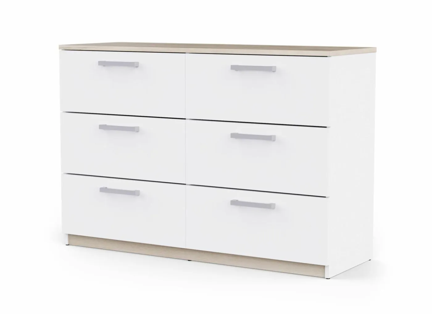 Commode Watson 119x41xH81cm - decor - kronberg eik & wit
