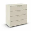 Commode 80x42x81cm - decor - champagne