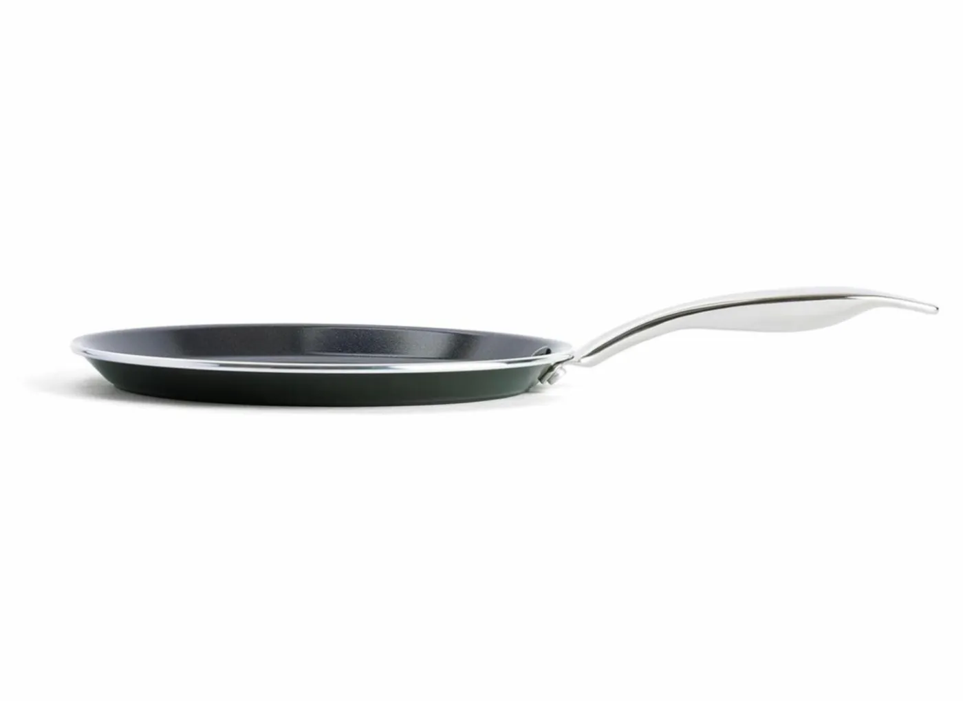 Dagelijkse Kost pannenkoekenpan Ø24cm - aluminium - olijfgroen