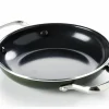 Dagelijkse Kost sahan Ø24cm - aluminium - olijfgroen