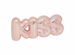 Deco Kiss/Wow H8,5cm - dolomiet - roze