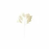 Decoratietak Feathers H95cm - kunststof - wit