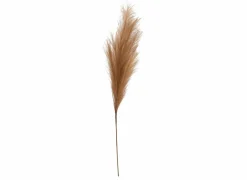 Decoratietak Pampagras H90cm - kunststof - roze & beige